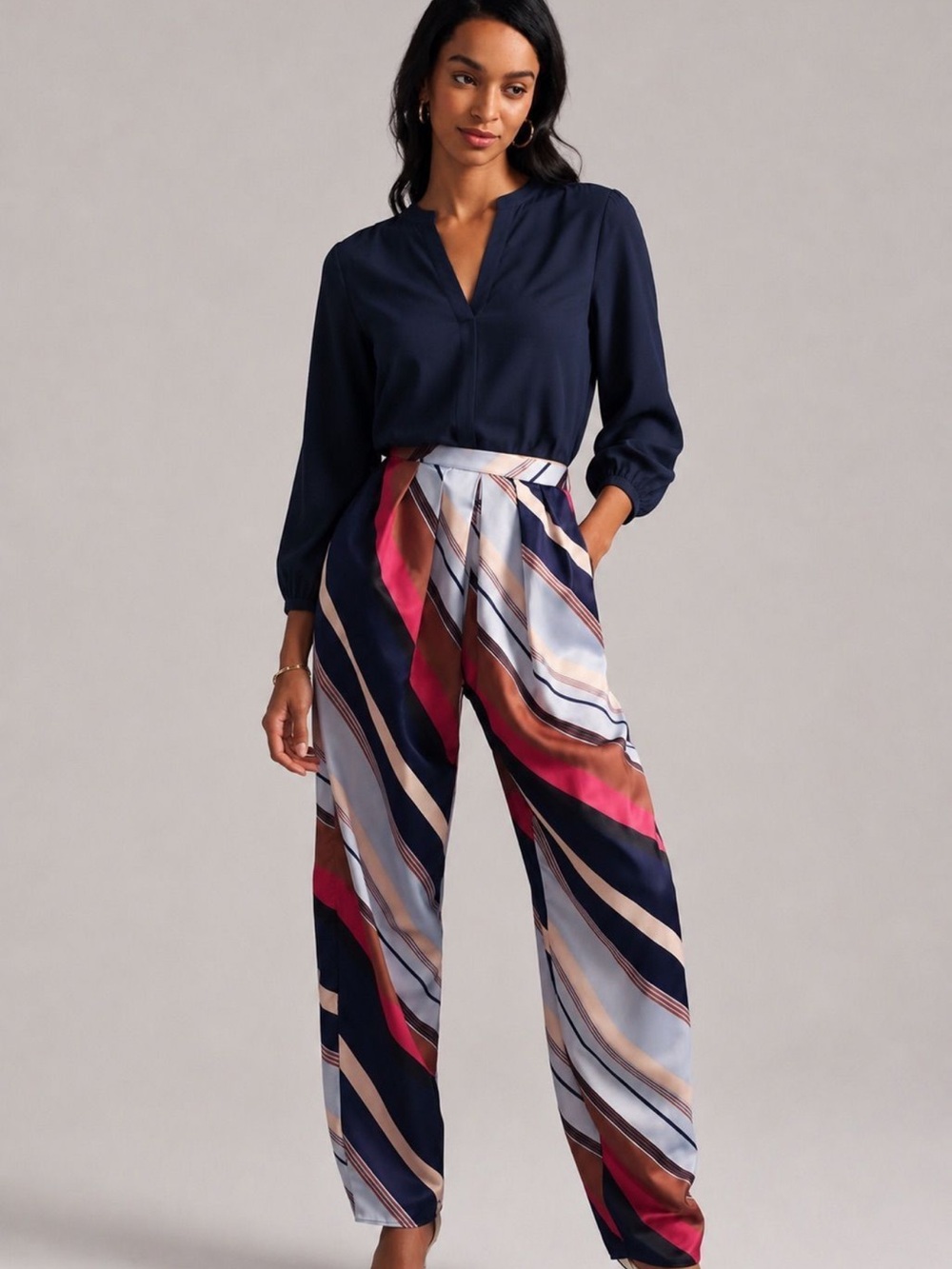 Maeve Silky Balloon Pant 10P NWT